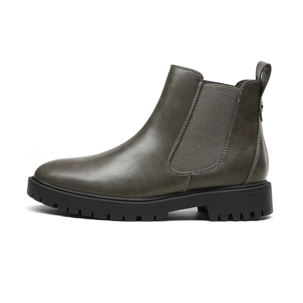 Classic Chelsea Ankle Booties - GREY PU - 2